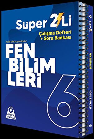 6. Sınıf Süper İkili Fen Bilimleri Seti Örnek Akademi