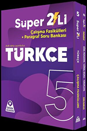 5. Sınıf Süper İkili Türkçe Seti