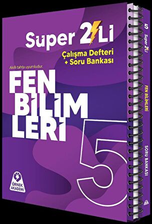 5. Sınıf Süper İkili Fen Bilimleri Seti Örnek Akademi