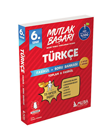 Muba 6. Sınıf Türkçe Fasikül + Soru Bankası