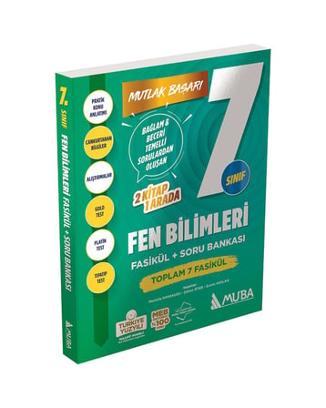 Muba MB 7.Sınıf Fen Bilimleri Fasikül + Soru Bankası