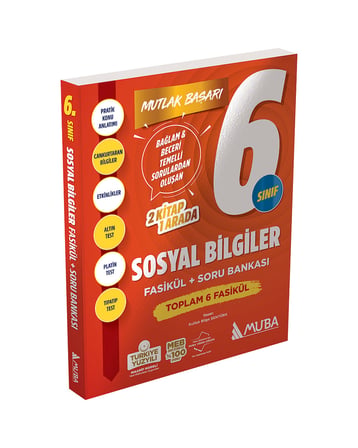 Muba Yayınları MB 6.Sınıf Sosyal Bilgiler Fasikül + Soru Bankası