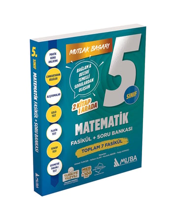Muba Yayınları MB MB 5.Sınıf Matematik Fasikül+Soru Bankası