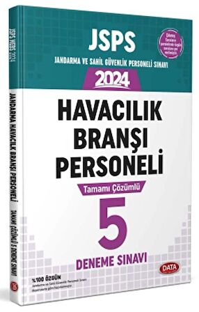 JSPS Jandarma ve Sahil Güvenlik Havacılık Branşı Personeli Sınavı Tamamı Çözümlü 5 Deneme Sınavı