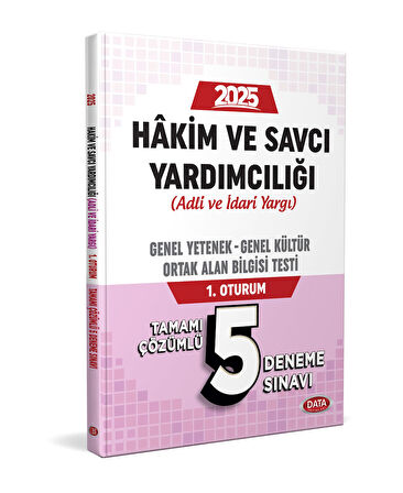 Data 2025 Adli İdari Hakim ve Savcı Yardımcılığı MECELLE Ortak Alan 1. Oturum 5 Deneme Çözümlü