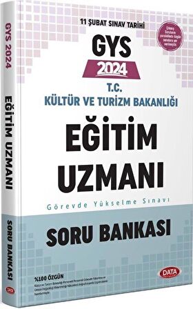 2024 GYS T.C Kültür ve Turizm Bakanlığı Eğitim Uzmanı Görevde Yükselme Soru Bankası