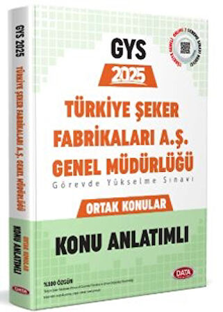 Türkiye Şeker Fabrikaları AŞ Genel Müdürlüğü GYS Konu Anlatımlı