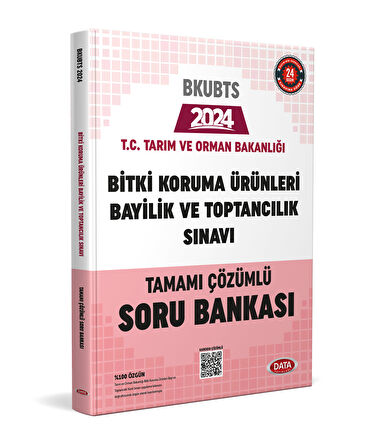 Data 2024 BKUBTS Tarım ve Orman Bitki Koruma Ürünleri Bayilik ve Toptancılık Sınavı Soru Bankası