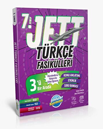 7. Sınıf Jett Türkçe Fasikülleri