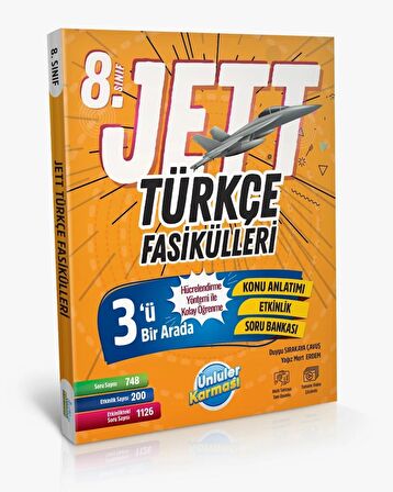 8. Sınıf Jett Türkçe Fasikülleri