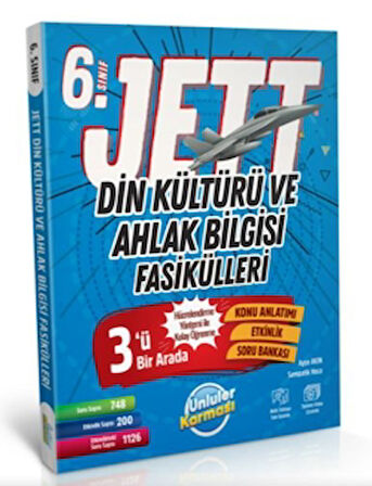 6. Sınıf Jett Din Kültürü ve Ahlak Bilgisi Fasikülleri