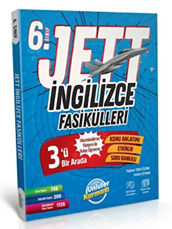 6. Sınıf Jett İngilizce Fasikülleri