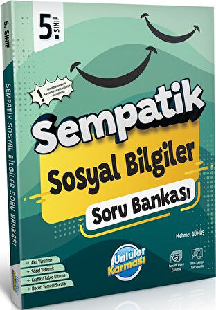Ünlüler Karması 5. Sınıf Sosyal Bilgiler Sempatik Soru Bankası
