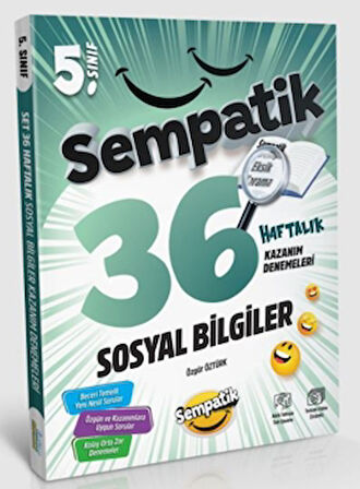 5. Sınıf Sosyal Bilgiler 36 Haftalık Kazanım Denemeleri