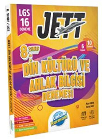 8. Sınıf Din Kültürü ve Ahlak Bilgisi JETT 16 Deneme
