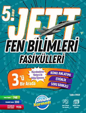 5. Sınıf Jett Fen Bilimleri Fasikülleri
