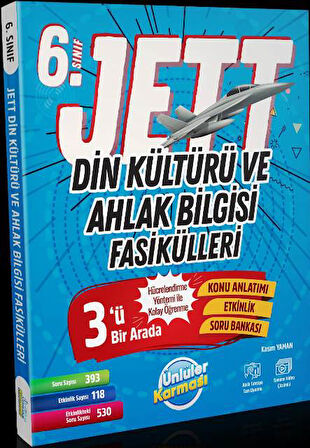 6. Sınıf JETT Din Kültürü ve Ahlak Bilgisi Fasikülleri