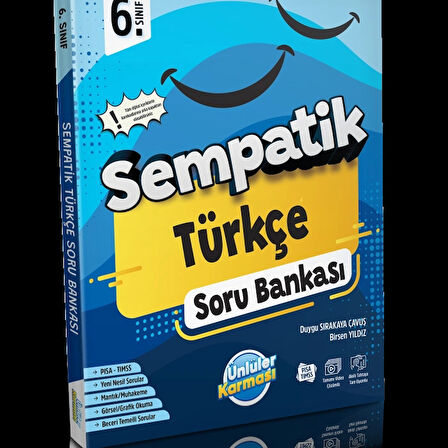 Ünlüler Karması 6. Sınıf Sempatik Türkçe Soru Bankası Yeni