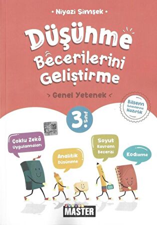 Okyanus Yayınları 3. Sınıf Junior Master Düşünme Becerilerini Geliştirme Genel Yetenek