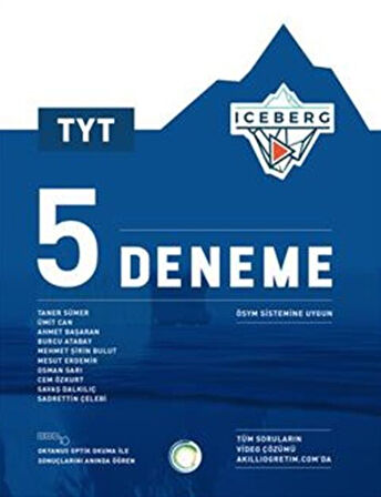 Okyanus Yayınları TYT İceberg 5 Deneme