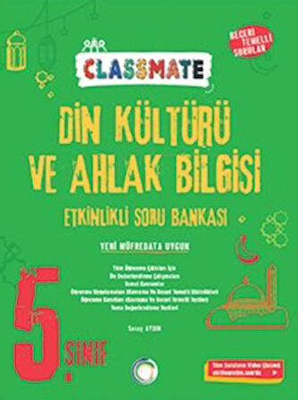 5. Sınıf Classmate Din Kültürü ve Ahlak Bilgisi Soru Bankası