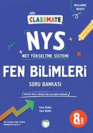 Okyanus Yayınları 8. Sınıf Fen Bilimleri Classmate NYS Soru Bankası