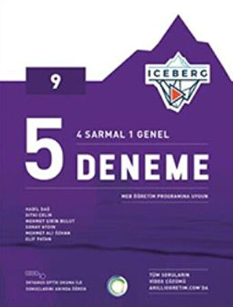 9. Sınıf Iceberg 5 li Deneme Okyanus Yayınları