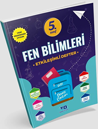 5. Sınıf Fen Bilimleri Etkileşimli Defter