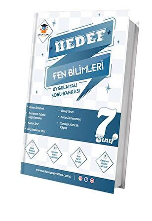 7. SINIF HEDEF FEN BİLİMLERİ UYGULAMALI SORU BANKASI Zeka Küpü Yayınları