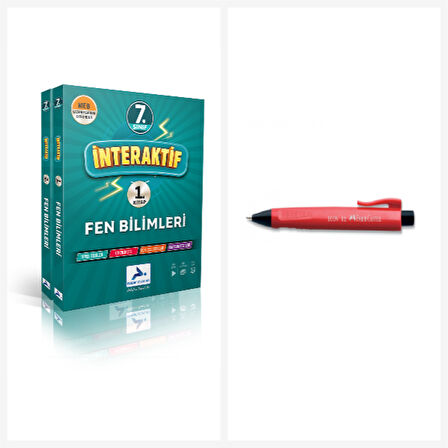 Paraf İnteraktif 7. Sınıf İnteraktif Fen Bilimleri Soru Kütüphanesi & Faber Castel Econ 0,7 Mm 1 Ade