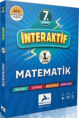 Paraf 7.Sınıf İnteraktif Matematik Soru Bankası Paraf Yayınları
