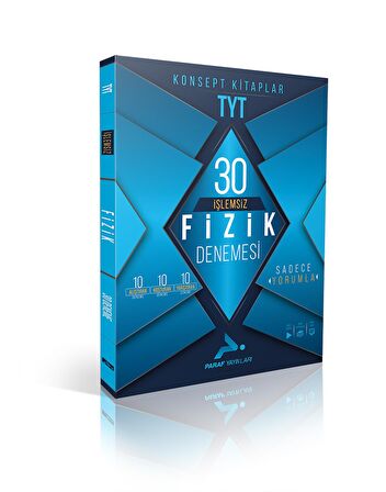 Paraf TYT İşlemsiz Fizik 30 Deneme