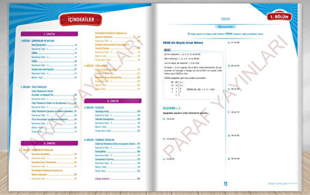 Paraf İnteraktif 8. Sınıf İnteraktif Matematik Soru Kütüphanesi