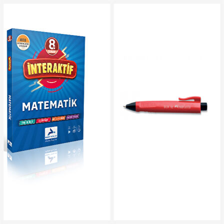 Paraf İnteraktif 8. Sınıf İnteraktif Matematik Soru Kütüphanesi & Faber Castel Econ 0,7 Mm 1 Adet