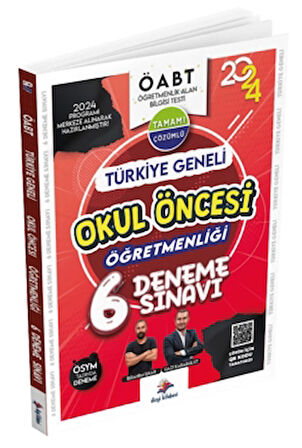 KPSS Okul Öncesi Öğretmenliği Türkiye Geneli Tamamı Çözümlü 6 Deneme Sınavı