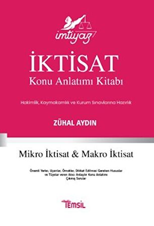 İmtiyaz İktisat Konu Anlatımı Kitabı