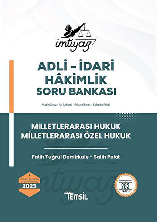 İmtiyaz Milletlerarası Hukuk Milletlerarası Özel Hukuk Soru Bankası / Fatih Tuğrul Demirkale