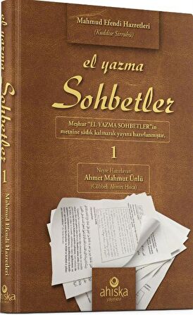 El Yazma Sohbetler (1. Cilt)
