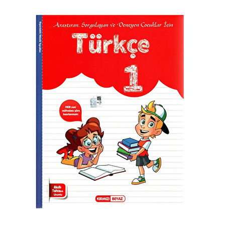1 Sınıf Tekno Türkçe Kırmızı Beyaz Yayınları