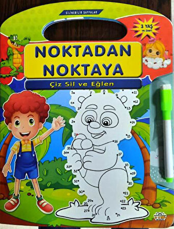 Çiz Sil Ve Eğlen Noktadan Noktaya