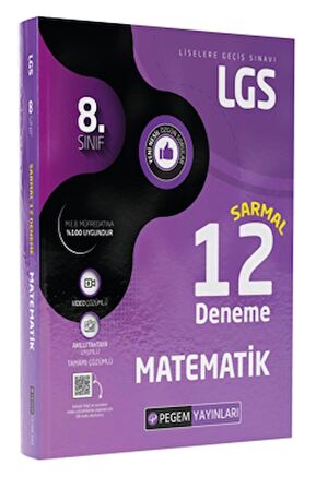 LGS 8.Sınıf Matematik Sarmal 12 Deneme