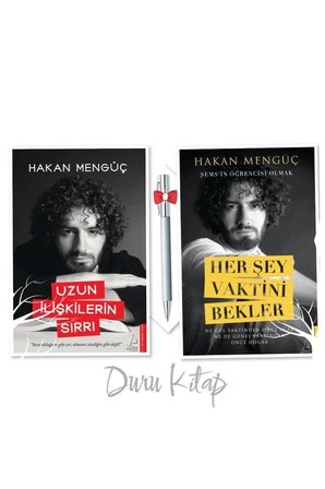 Uzun İlişkilerin Sırrı - Her Şey Vaktini Bekler, Hakan Mengüç (2 Kitap), CAPRİCE TÜKENMEZ KALEM