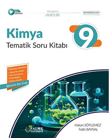 Palme Yayınları 9. Sınıf Kimya Tematik Soru Kitabı