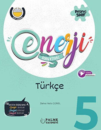 5. Sınıf Enerji Türkçe Soru Kitabı Palme Yayınları