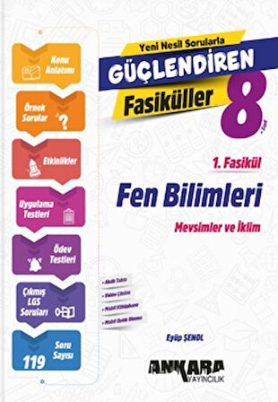 Fen Bilimleri Güçlendiren 1. Fasikül