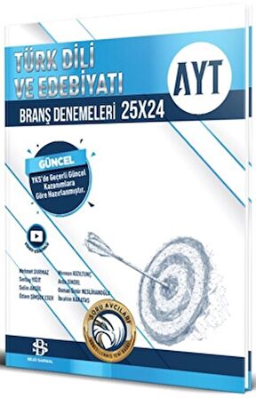 AYT Türk Dili ve Edebiyatı 25 x 24 Branş Denemeleri