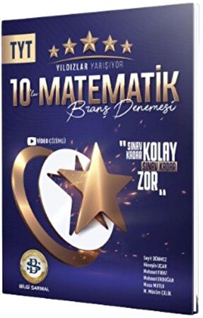 TYT Matematik Yıldızlar Yarışıyor 10 lu Branş Denemesi