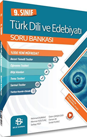 Bilgi Sarmal 9. Sınıf Türk Dili ve Edebiyatı Soru Bankası