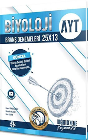 AYT Biyoloji 25 x 13 Branş Denemeleri