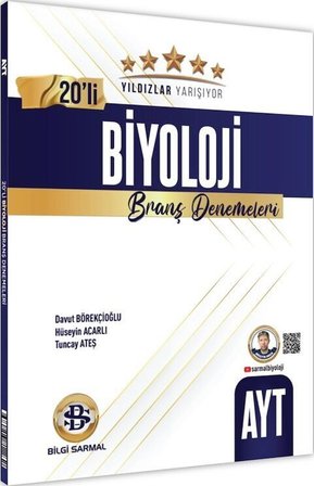 AYT Biyoloji Yıldızlar Yarışıyor 20 li Branş Denemesi Bilgi Sarmal